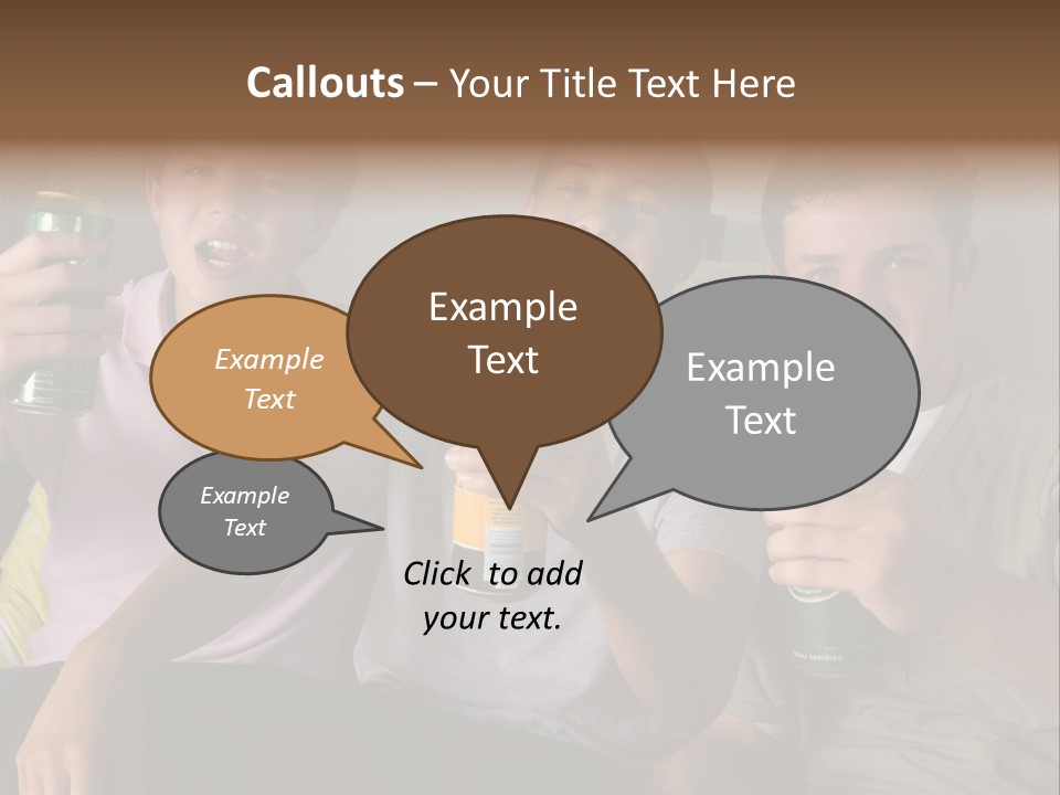 Lounge Teen Home PowerPoint Template