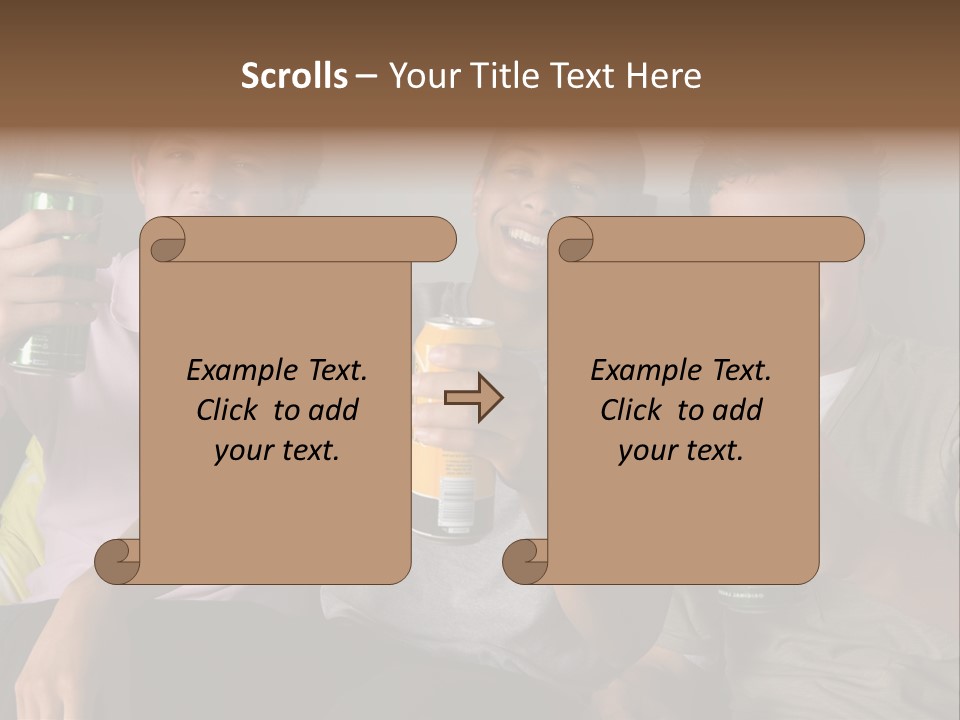 Lounge Teen Home PowerPoint Template