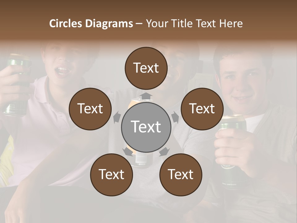 Lounge Teen Home PowerPoint Template