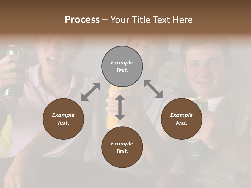 Lounge Teen Home PowerPoint Template