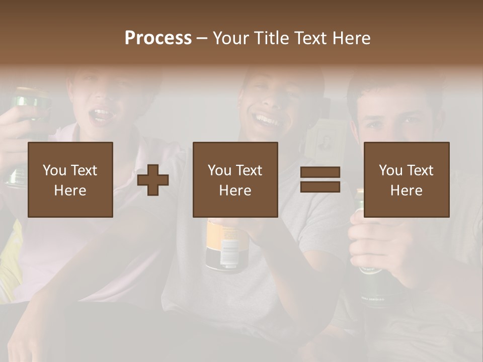 Lounge Teen Home PowerPoint Template