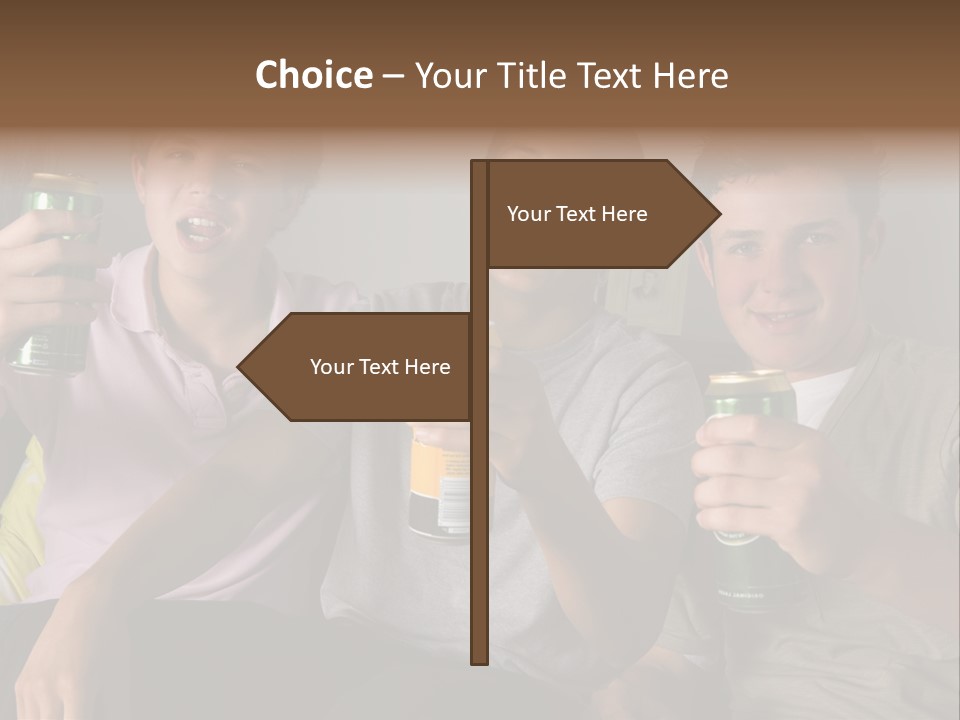Lounge Teen Home PowerPoint Template