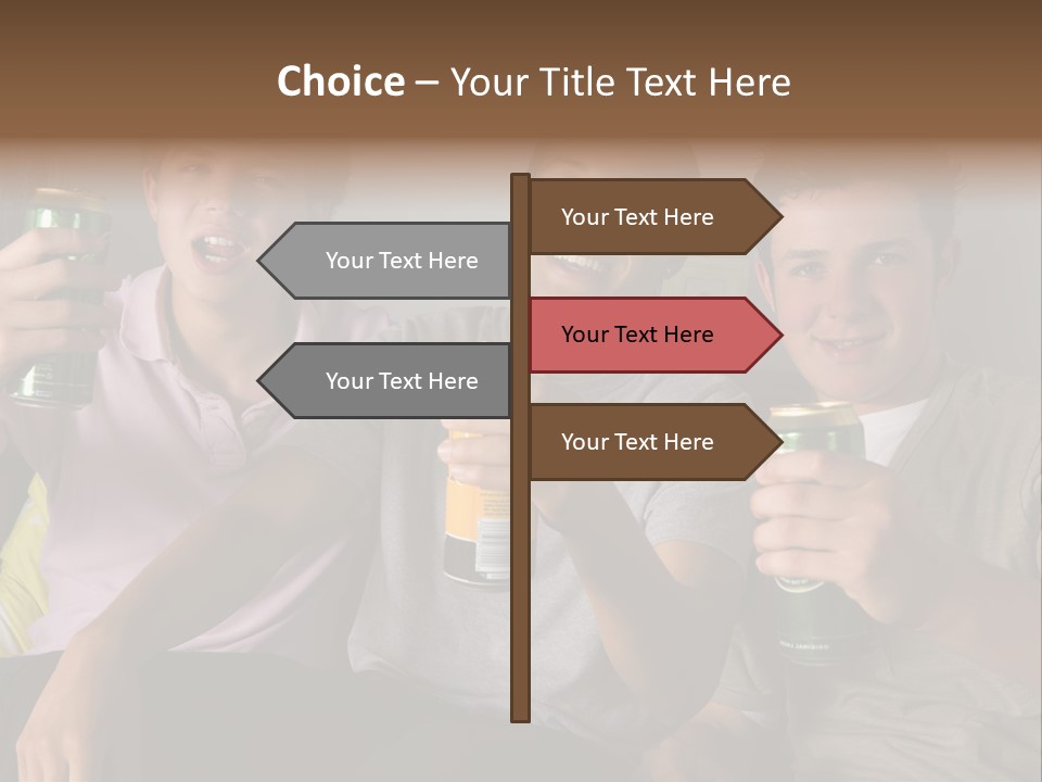 Lounge Teen Home PowerPoint Template