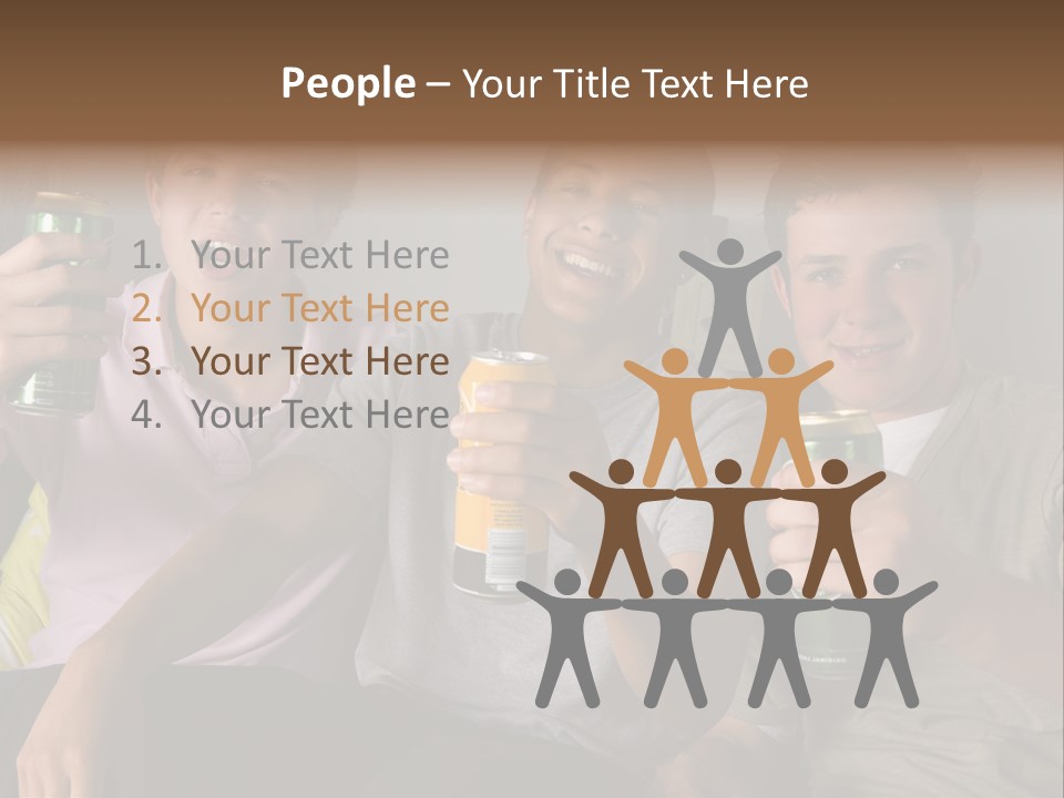 Lounge Teen Home PowerPoint Template