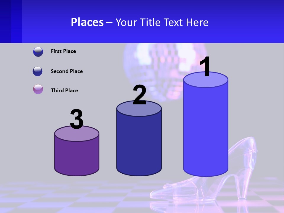 Slipper Cinderella Party PowerPoint Template