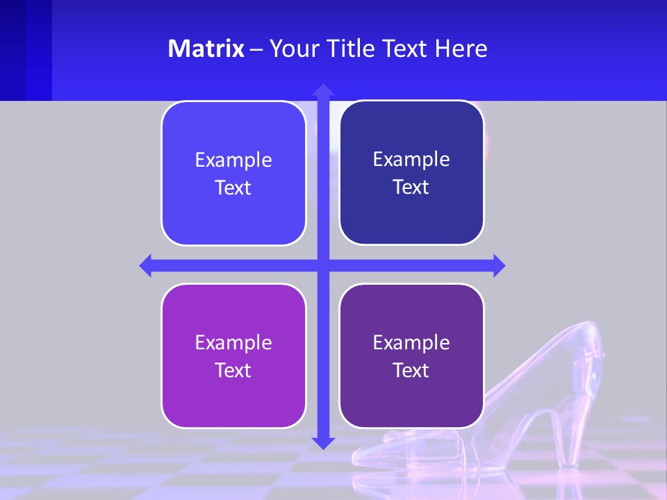 Slipper Cinderella Party PowerPoint Template