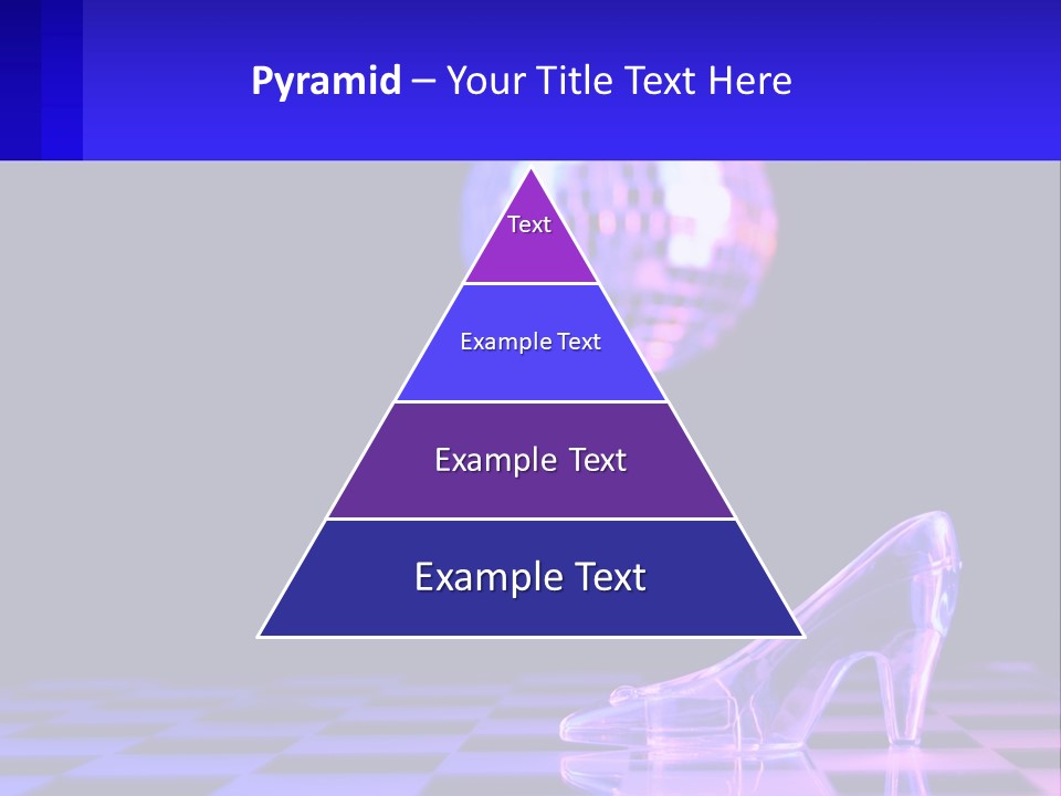 Slipper Cinderella Party PowerPoint Template