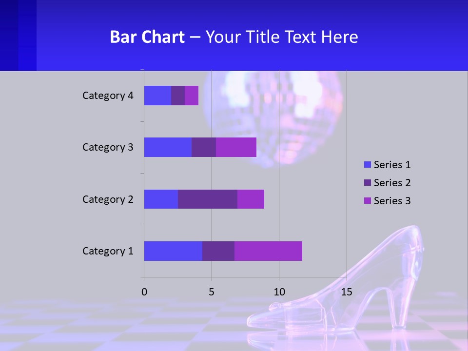 Slipper Cinderella Party PowerPoint Template