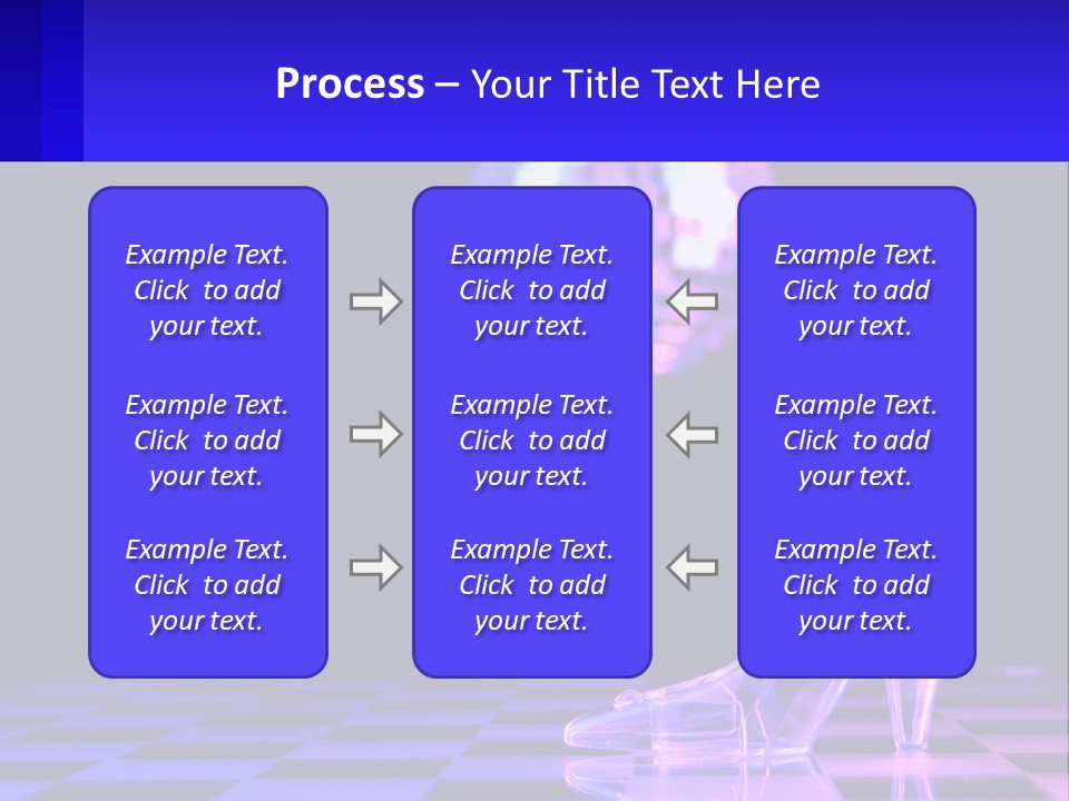 Slipper Cinderella Party PowerPoint Template