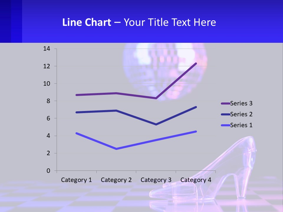 Slipper Cinderella Party PowerPoint Template
