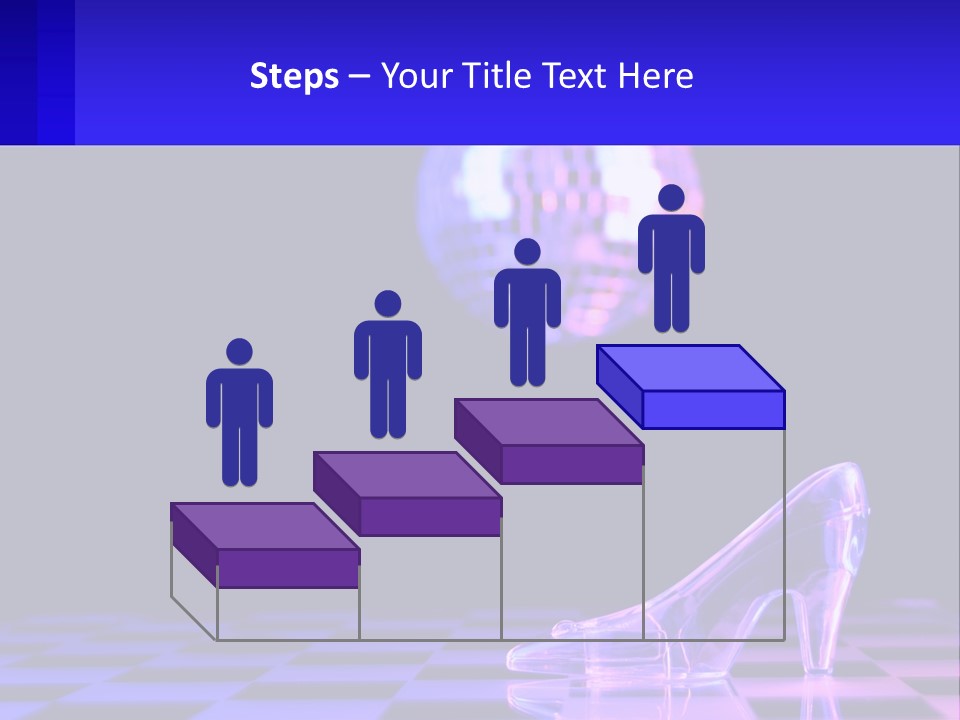 Slipper Cinderella Party PowerPoint Template