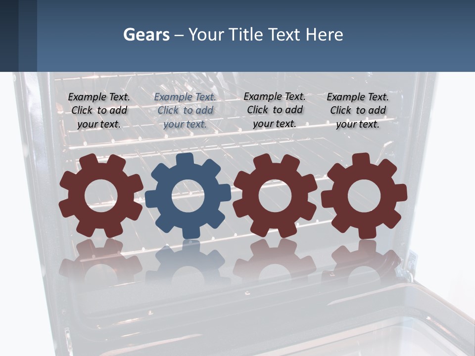 Wall Kitchen Cook PowerPoint Template