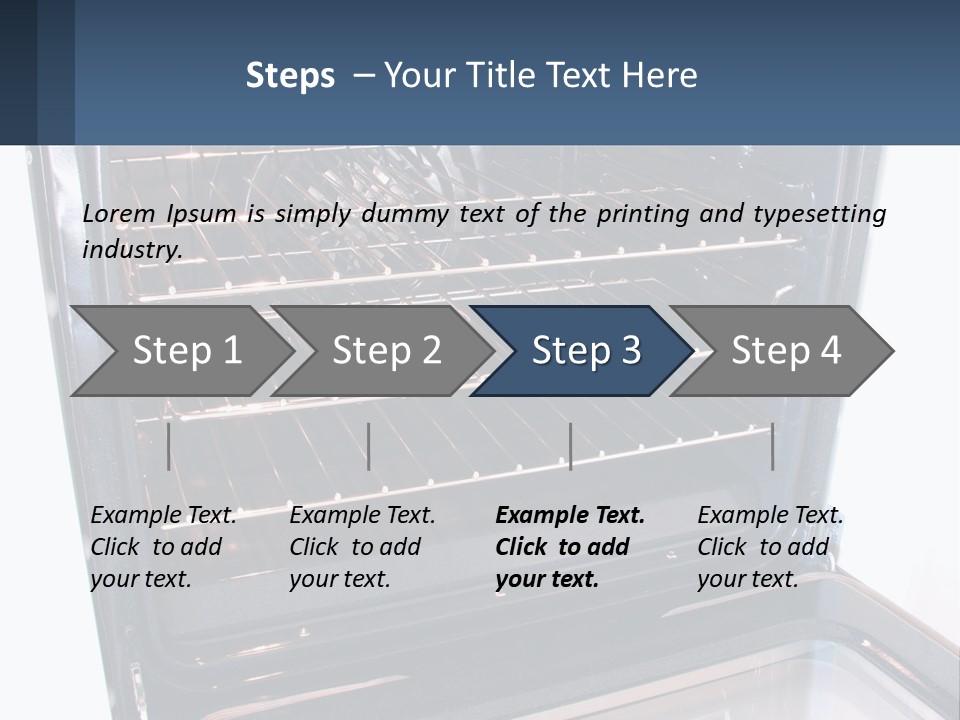 Wall Kitchen Cook PowerPoint Template