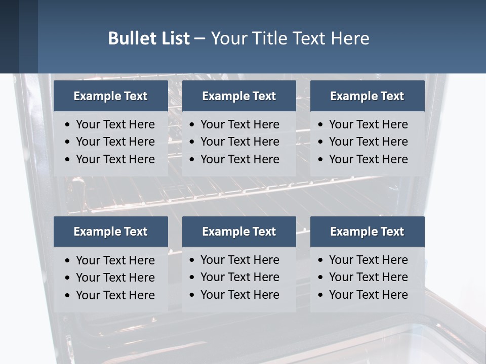 Wall Kitchen Cook PowerPoint Template