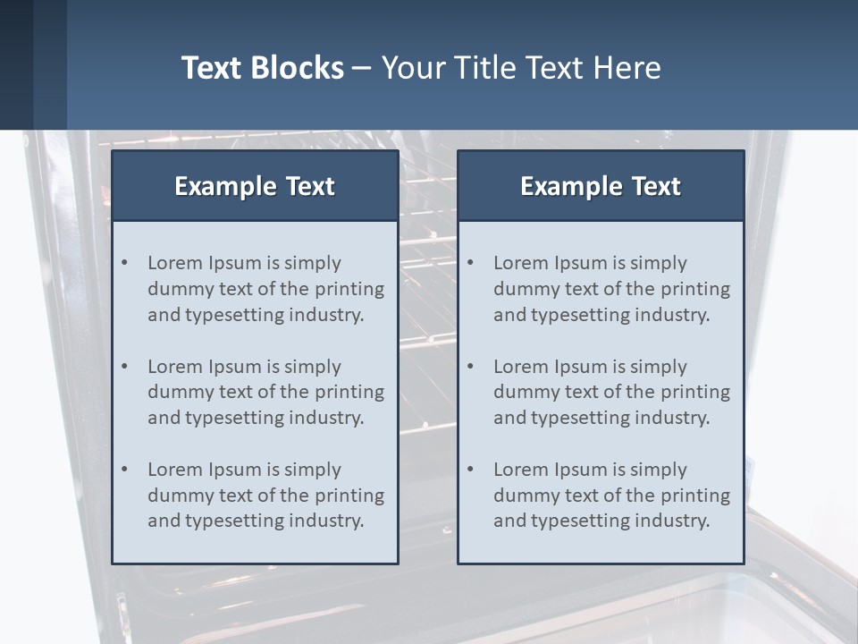 Wall Kitchen Cook PowerPoint Template