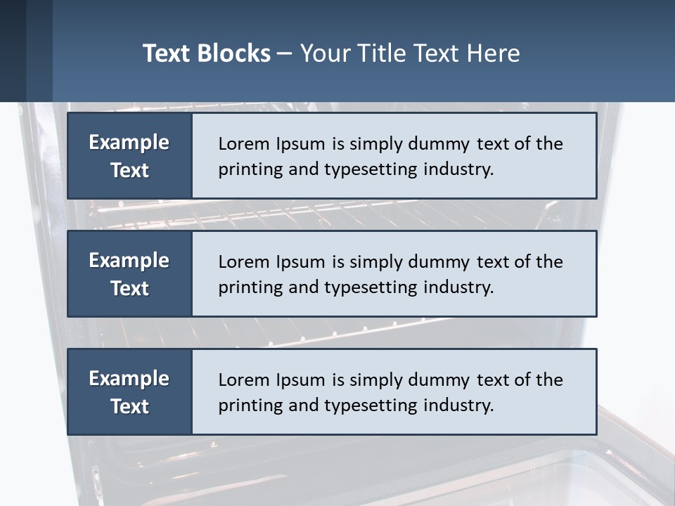 Wall Kitchen Cook PowerPoint Template