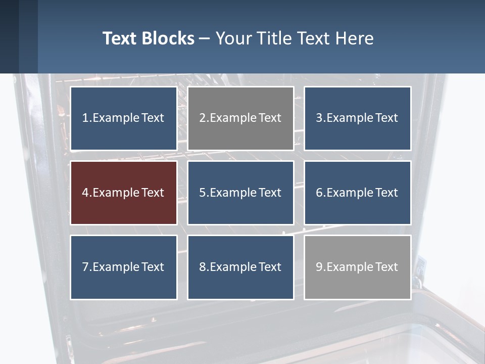 Wall Kitchen Cook PowerPoint Template