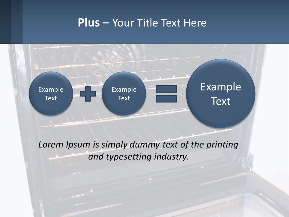 Wall Kitchen Cook PowerPoint Template
