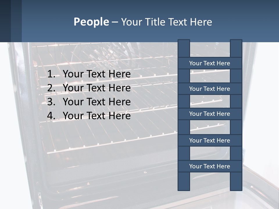 Wall Kitchen Cook PowerPoint Template