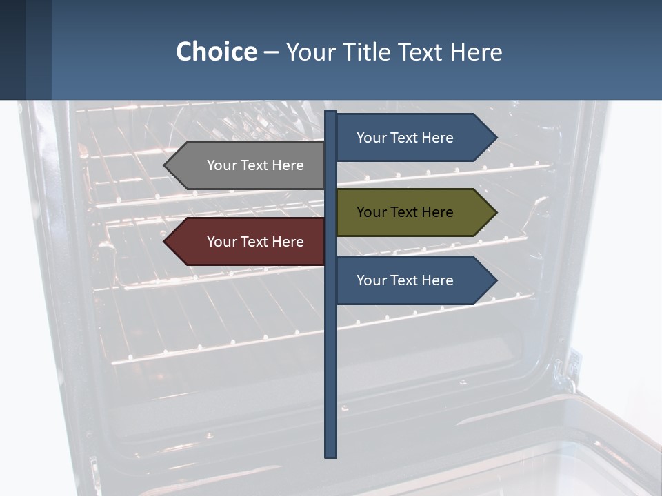 Wall Kitchen Cook PowerPoint Template
