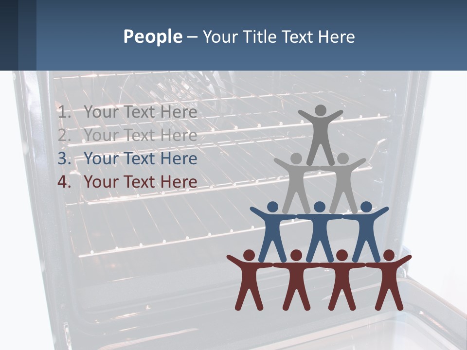 Wall Kitchen Cook PowerPoint Template