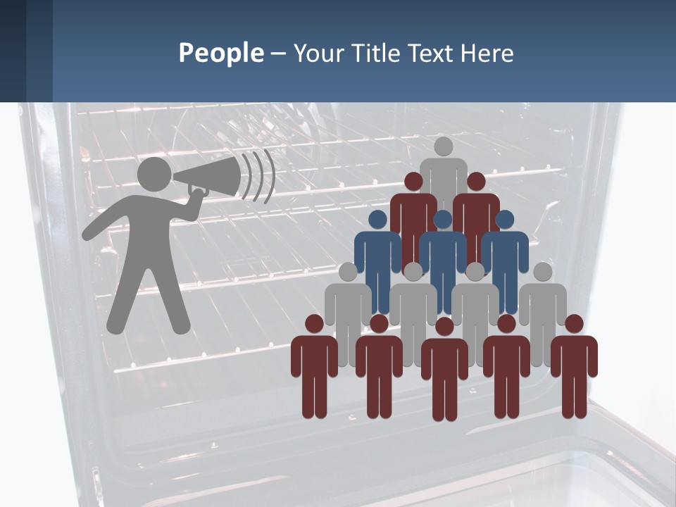 Wall Kitchen Cook PowerPoint Template