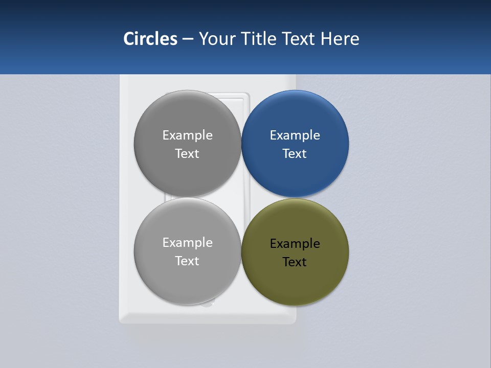 Monitor Electricity Business PowerPoint Template