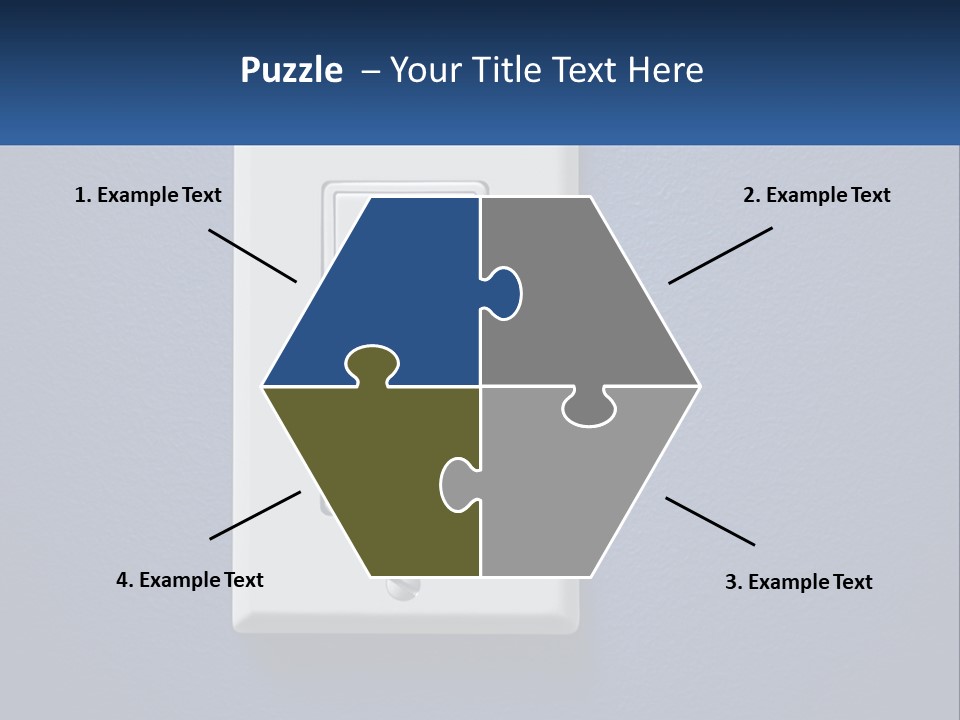 Monitor Electricity Business PowerPoint Template
