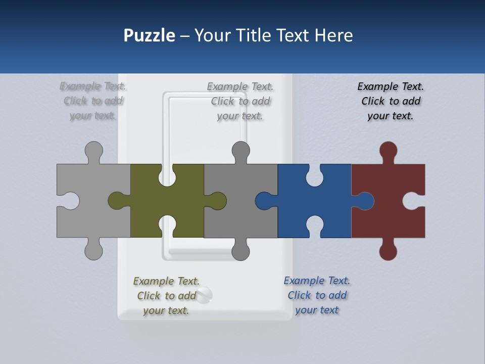 Monitor Electricity Business PowerPoint Template