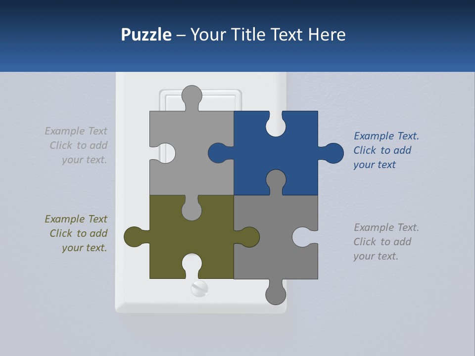 Monitor Electricity Business PowerPoint Template