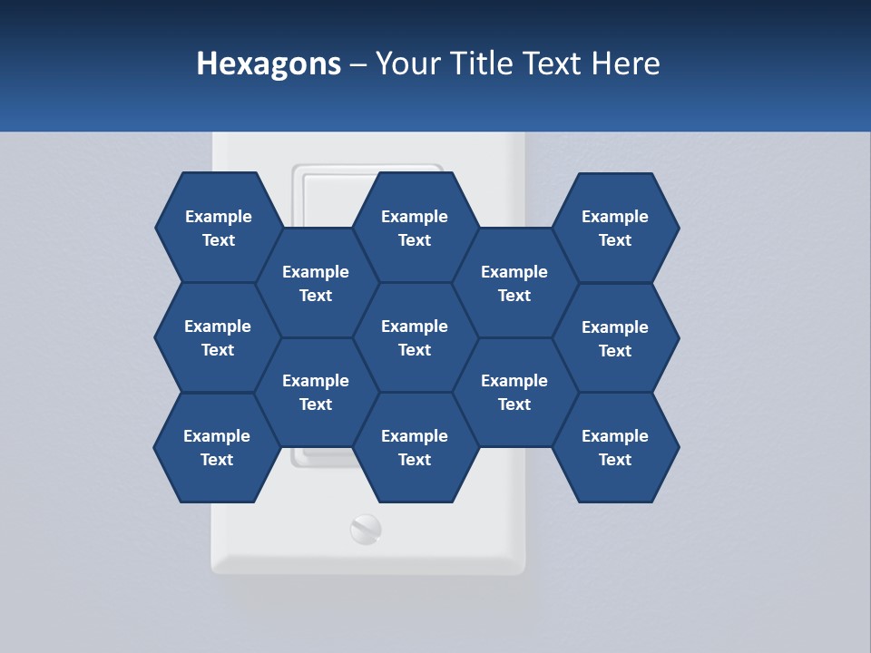 Monitor Electricity Business PowerPoint Template