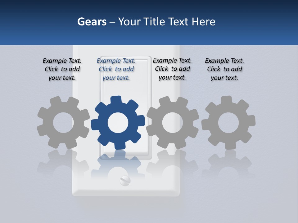 Monitor Electricity Business PowerPoint Template