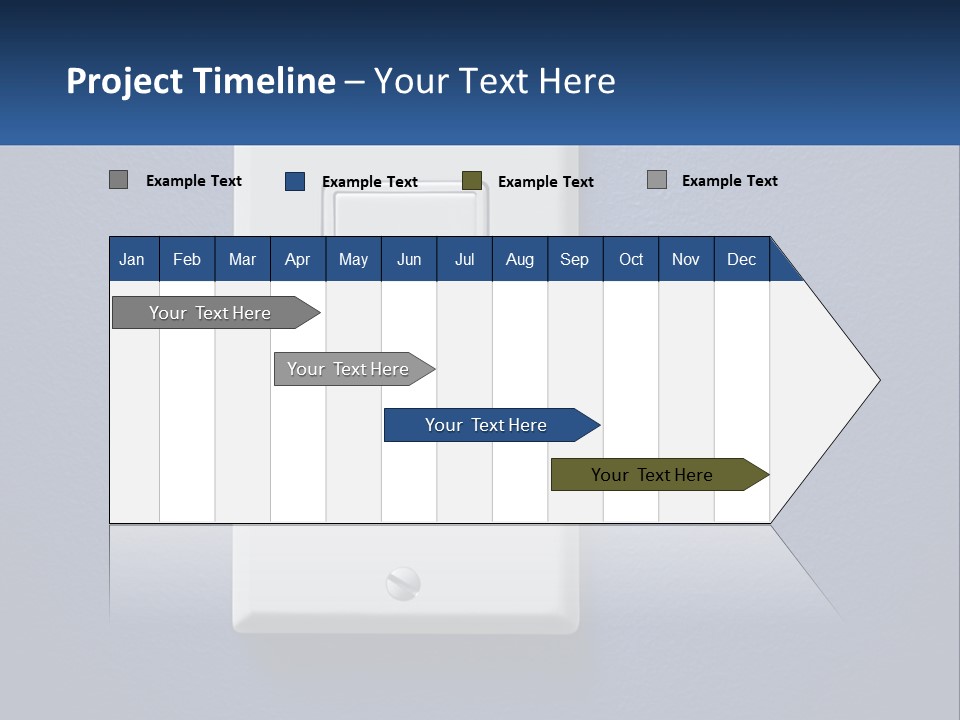 Monitor Electricity Business PowerPoint Template