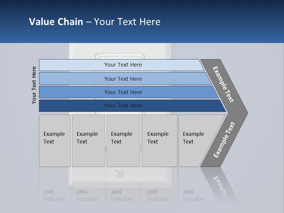 Monitor Electricity Business PowerPoint Template