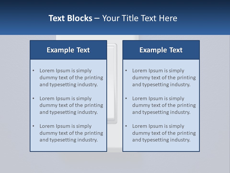 Monitor Electricity Business PowerPoint Template