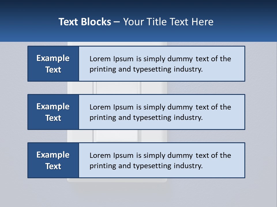 Monitor Electricity Business PowerPoint Template