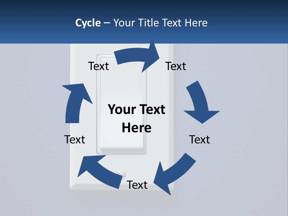 Monitor Electricity Business PowerPoint Template
