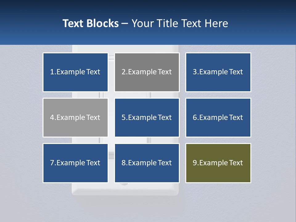 Monitor Electricity Business PowerPoint Template