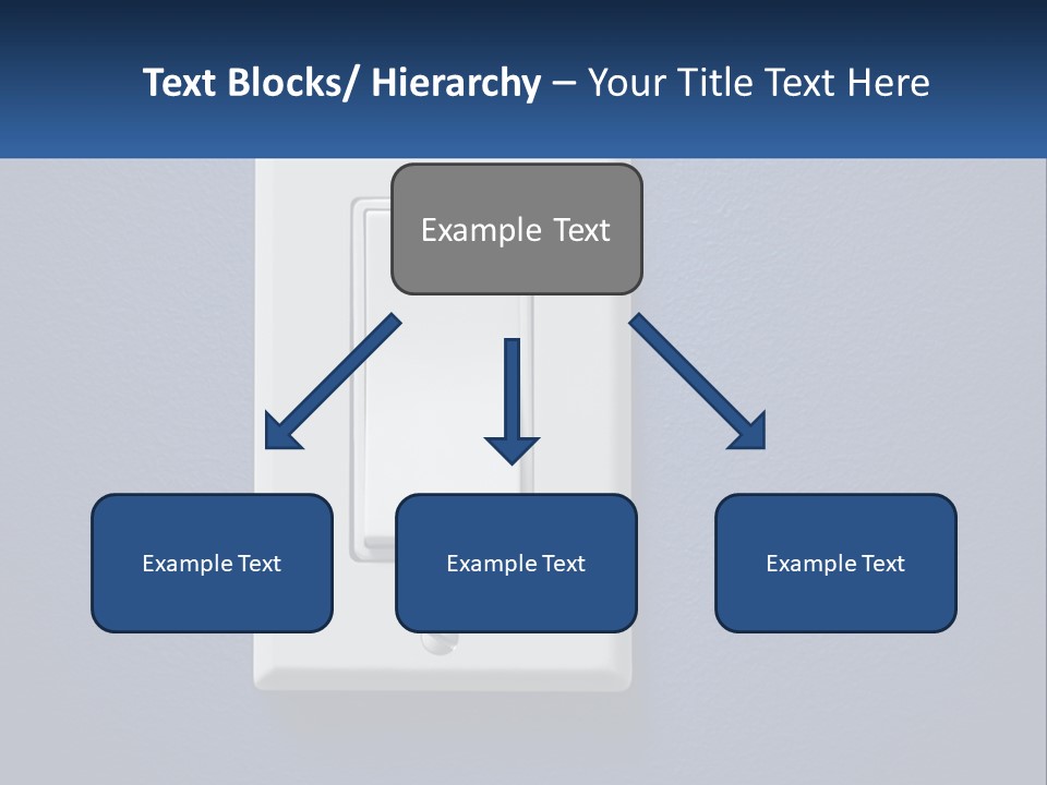 Monitor Electricity Business PowerPoint Template