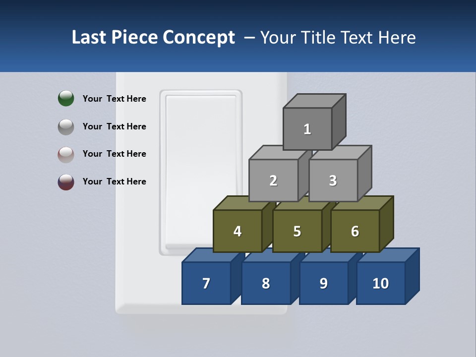 Monitor Electricity Business PowerPoint Template