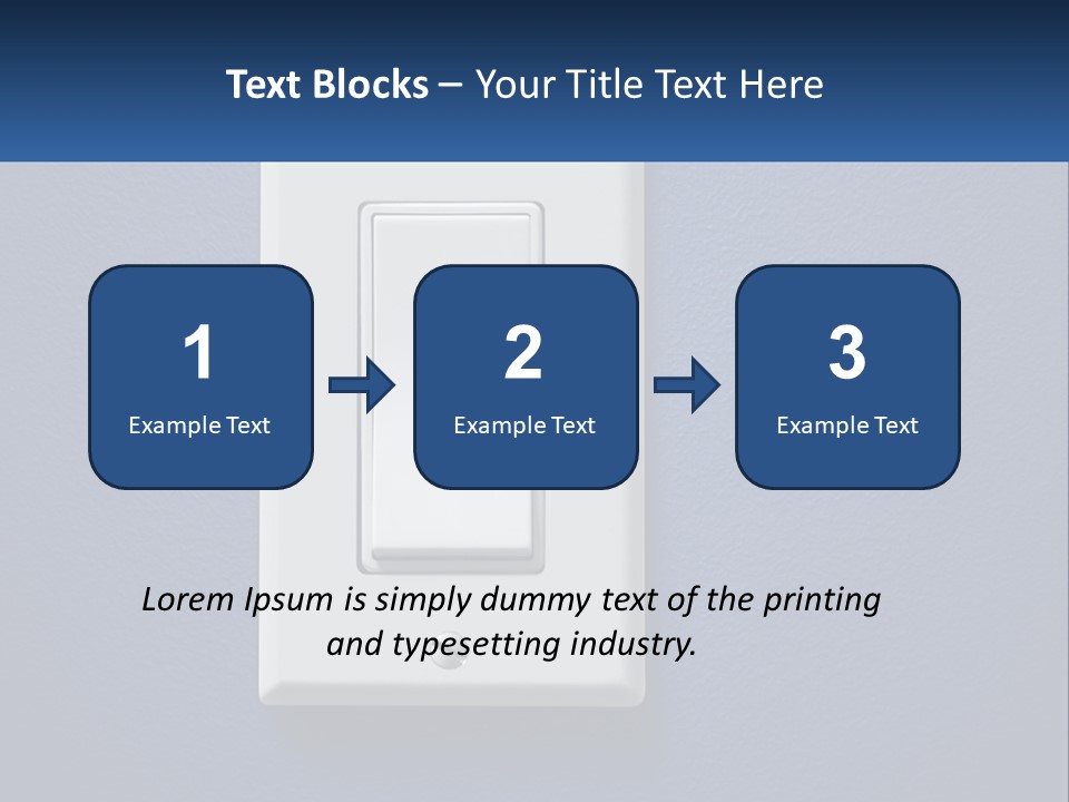 Monitor Electricity Business PowerPoint Template