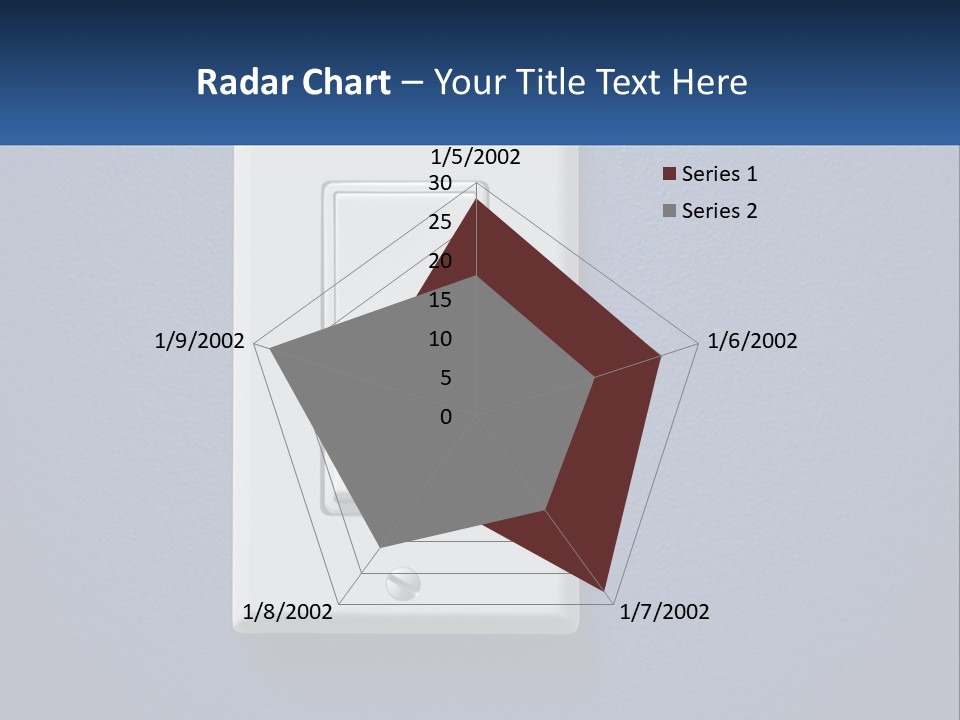 Monitor Electricity Business PowerPoint Template