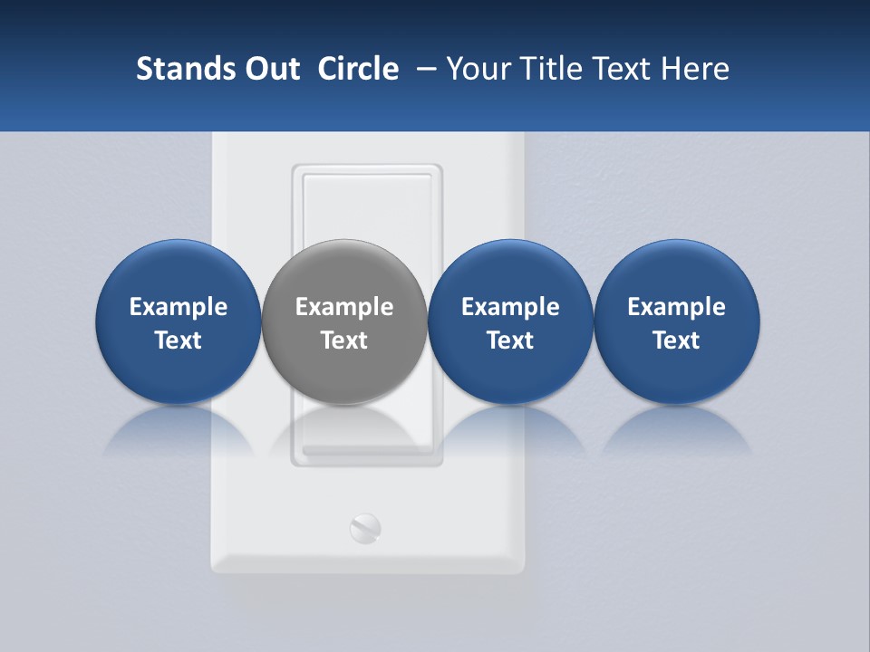 Monitor Electricity Business PowerPoint Template