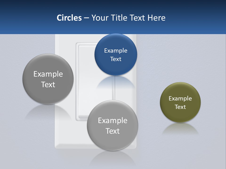 Monitor Electricity Business PowerPoint Template