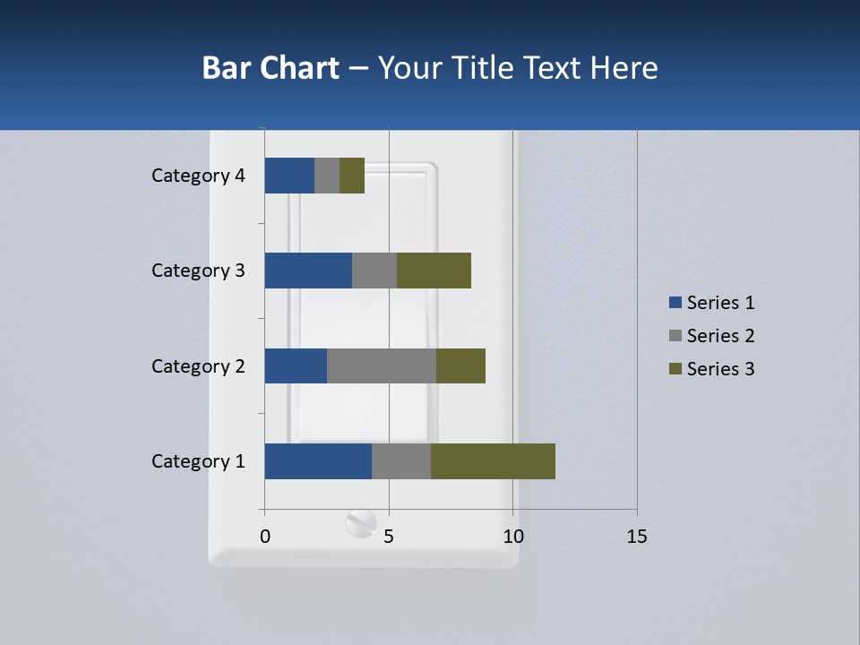 Monitor Electricity Business PowerPoint Template