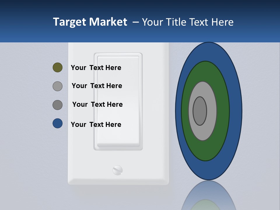 Monitor Electricity Business PowerPoint Template