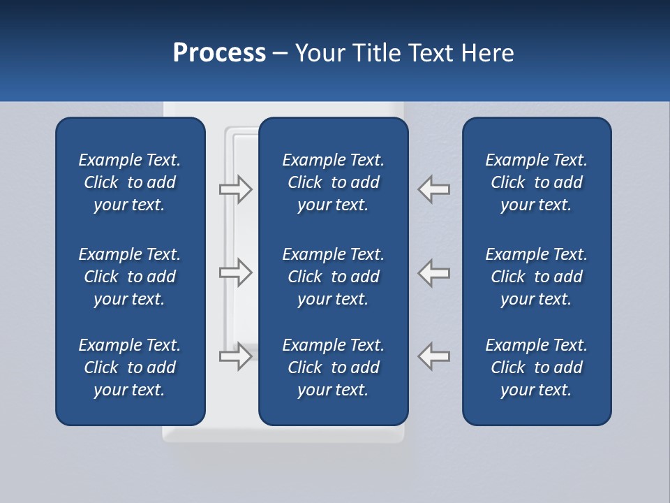 Monitor Electricity Business PowerPoint Template