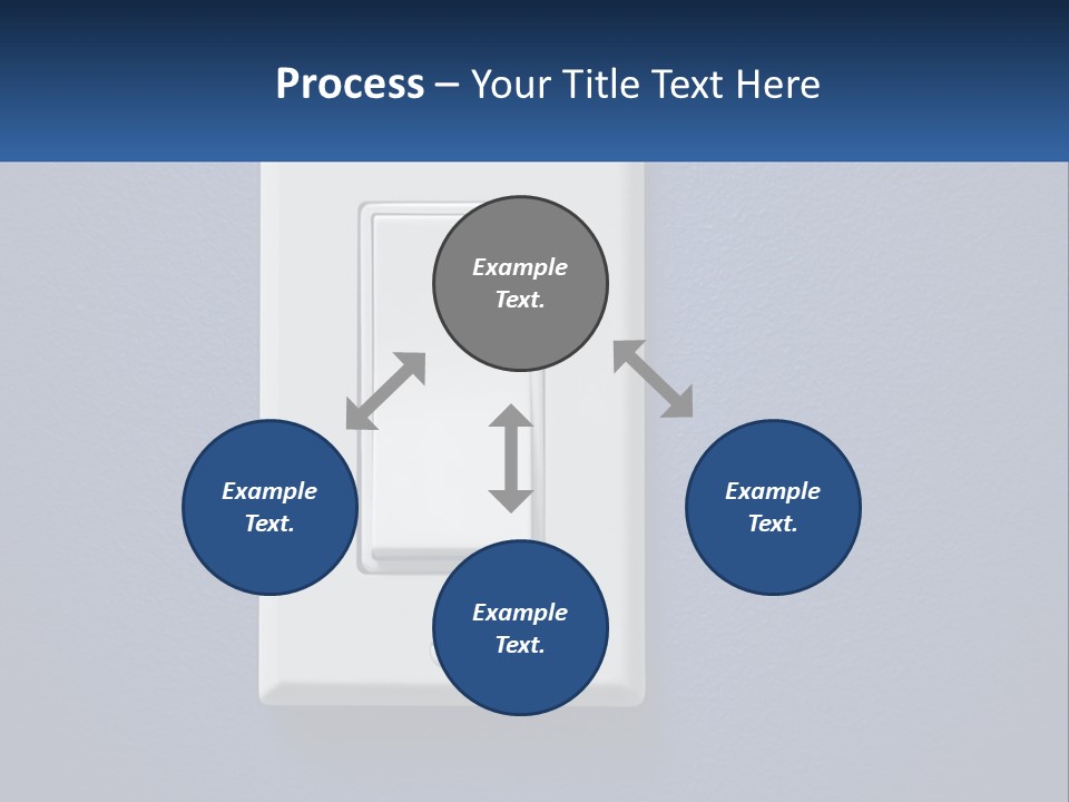 Monitor Electricity Business PowerPoint Template
