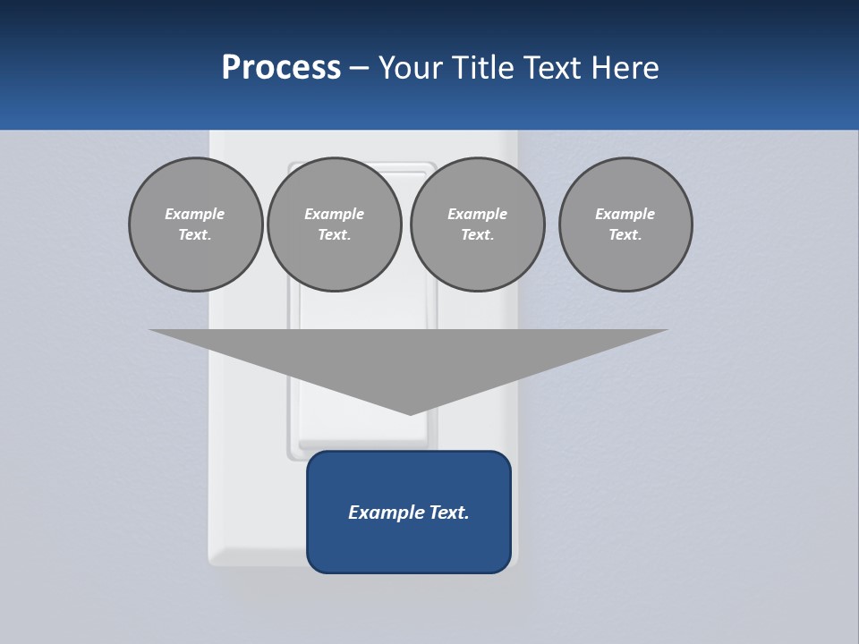 Monitor Electricity Business PowerPoint Template