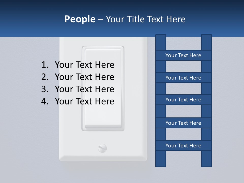 Monitor Electricity Business PowerPoint Template